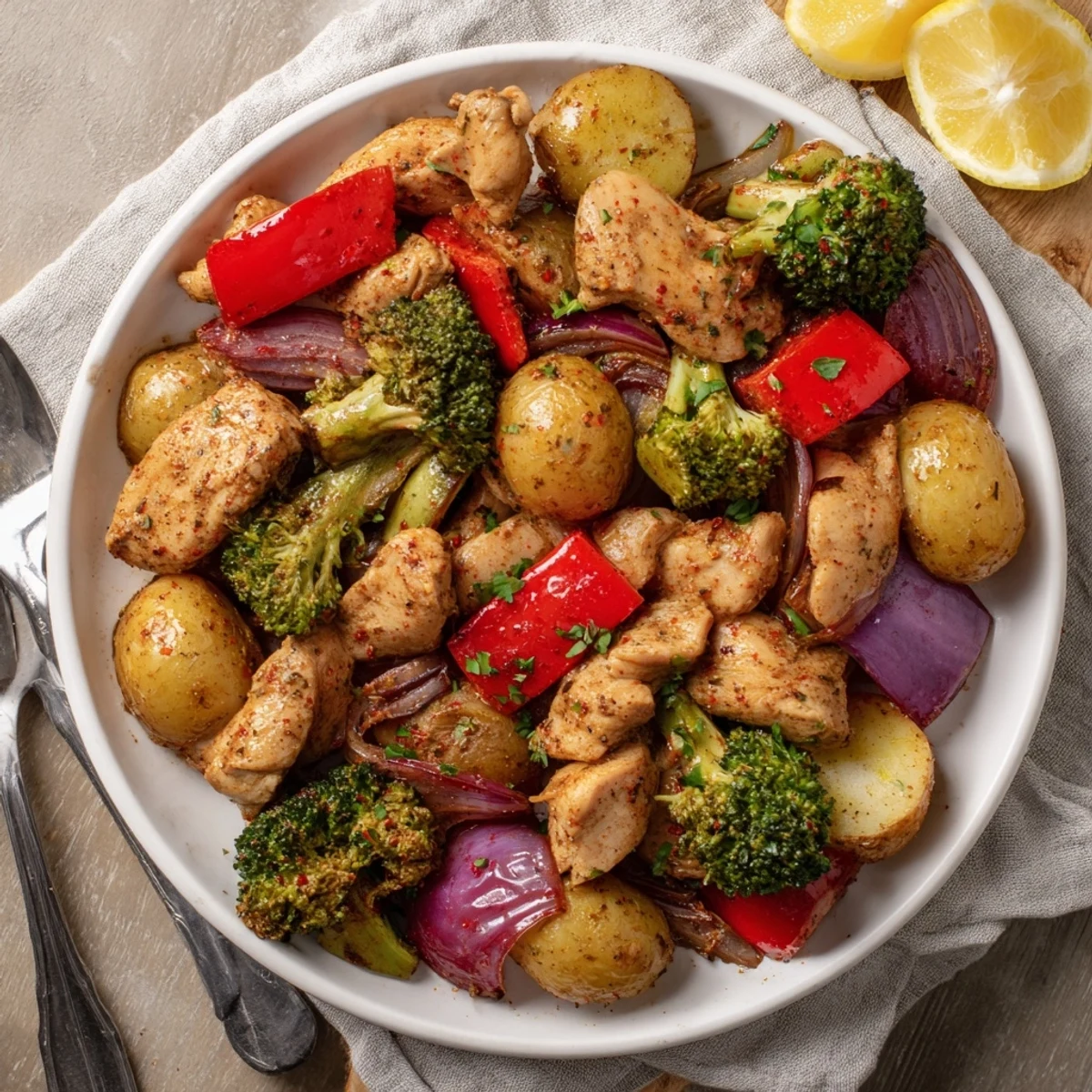 Lazy Gourmet Chicken Vegetable One-Pot