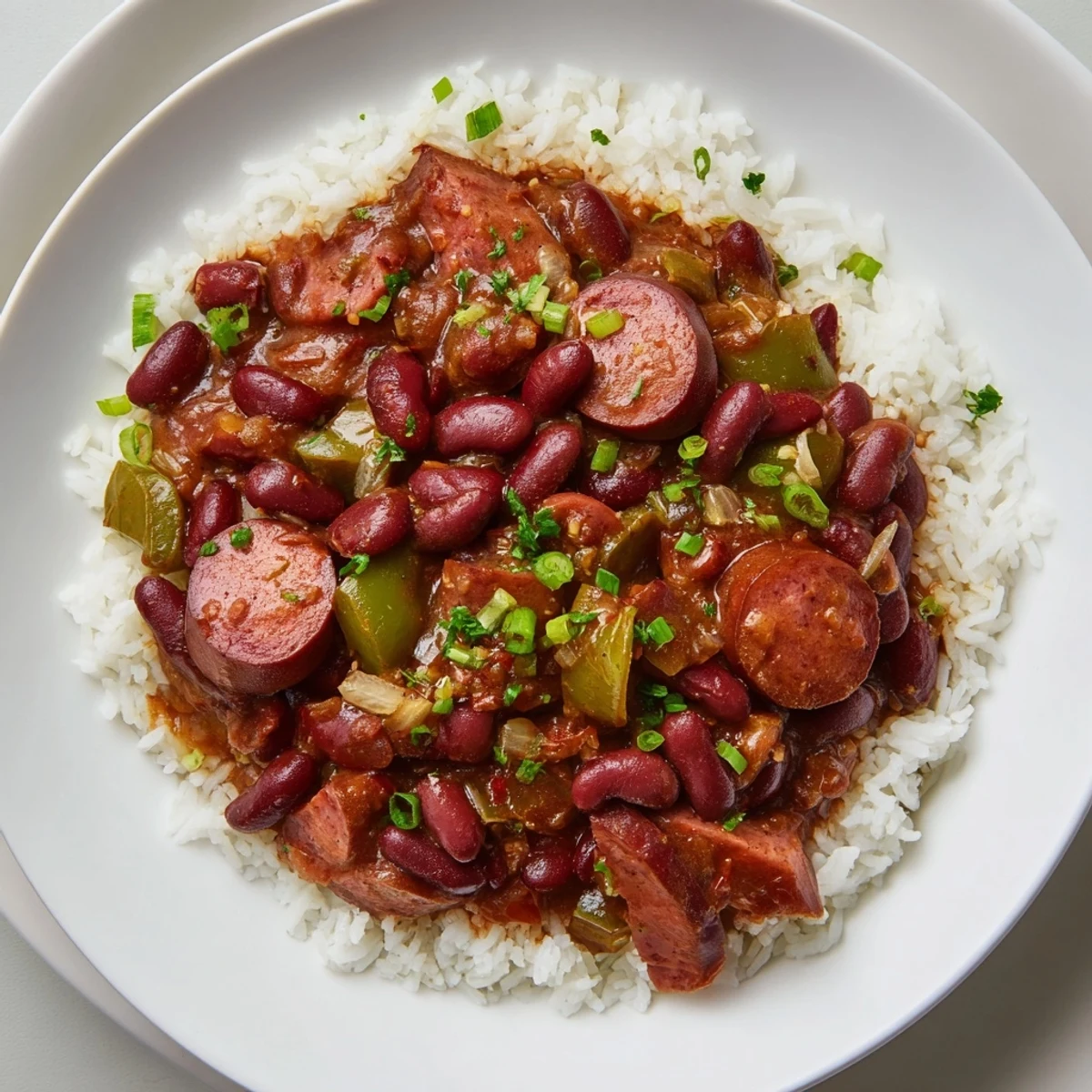 Red Beans Smoky Sausage