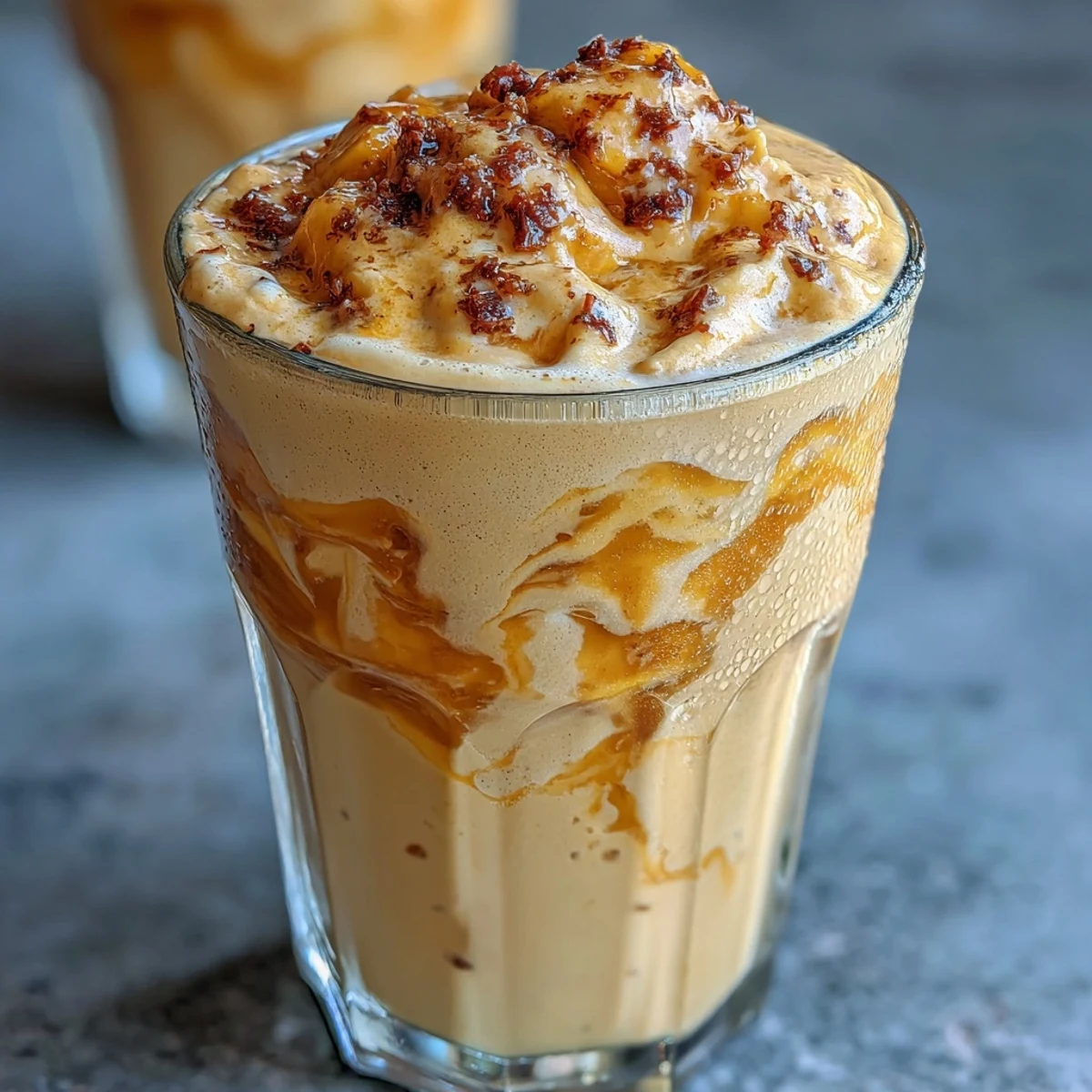 Smooth and frothy mango lassi made with fresh mango puree, honey, and aromatic cardamom, perfect for cooling off on a hot summer day.