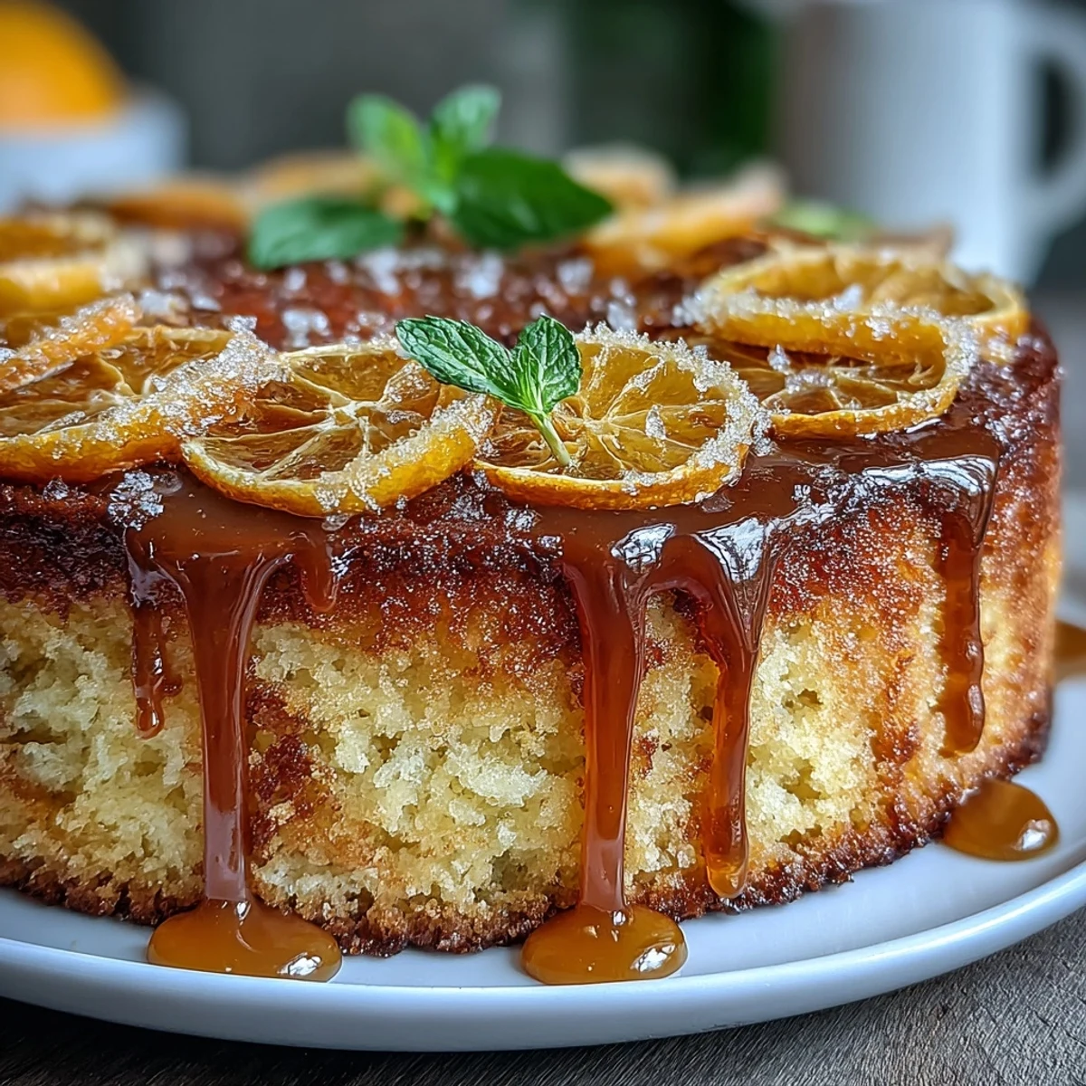Candied Orange Olive Oil Cake