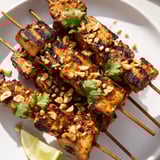 Spicy Peanut Chicken Skewers