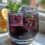 Floral lavender and zesty lemon combine in this vibrant Iced Lavender Lemonade, garnished with fresh mint for a cooling finish.