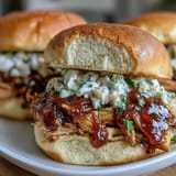 Pulled BBQ Chicken Sandwiches