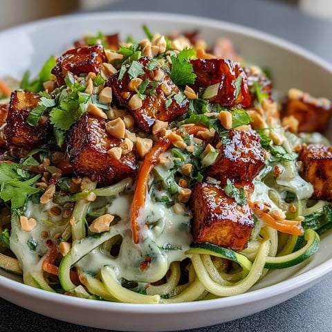 Freshly tossed TikTok-Style Chili Crisp Cucumber Noodle Bowls with creamy dressing, crunchy veggies, and spicy chili crisp drizzle served cold.