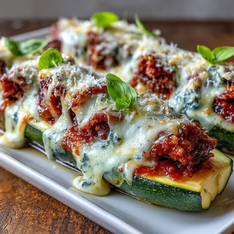 Delicious keto pepperoni zucchini pizza boats with melted mozzarella, perfect for low-carb pizza lovers craving Italian flavors without the guilt.