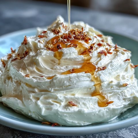 Creamy whipped feta spread with salted honey and edible flowers, perfect for elegant appetizers.  