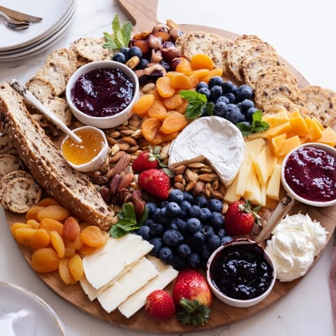 Jam Infused Brunch Board