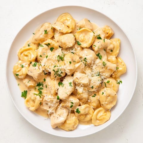 Zesty Cajun Garlic Chicken Tortellini