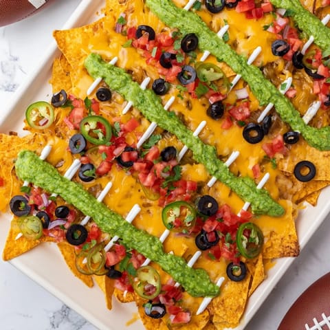 Football Field Nacho Platter