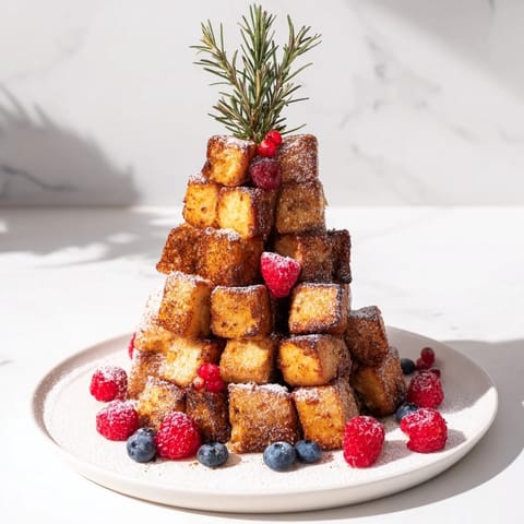 Eggnog French Toast Bites