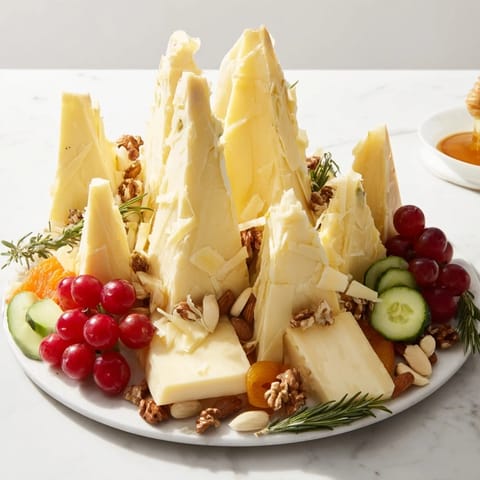 Sculptural Cheese Landscape