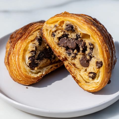 Chocolate Cookie Croissants