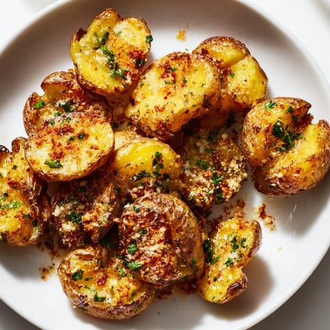 Garlic Parmesan Ultra-Crispy Potatoes