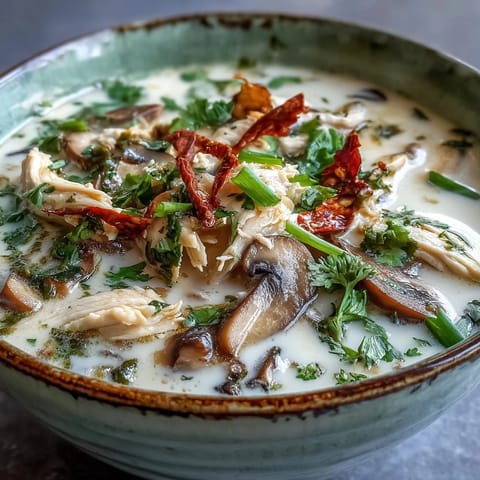 Authentic Tom Kha Gai Soup