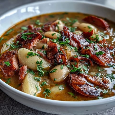 Bean Soup with Smoked Ham