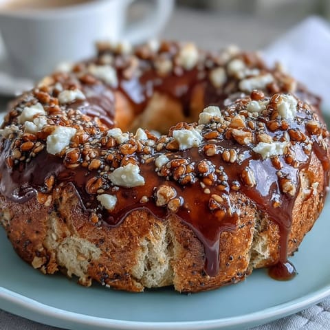 High-protein Greek yogurt bagels topped with everything seasoning, golden and chewy, perfect for a satisfying breakfast.