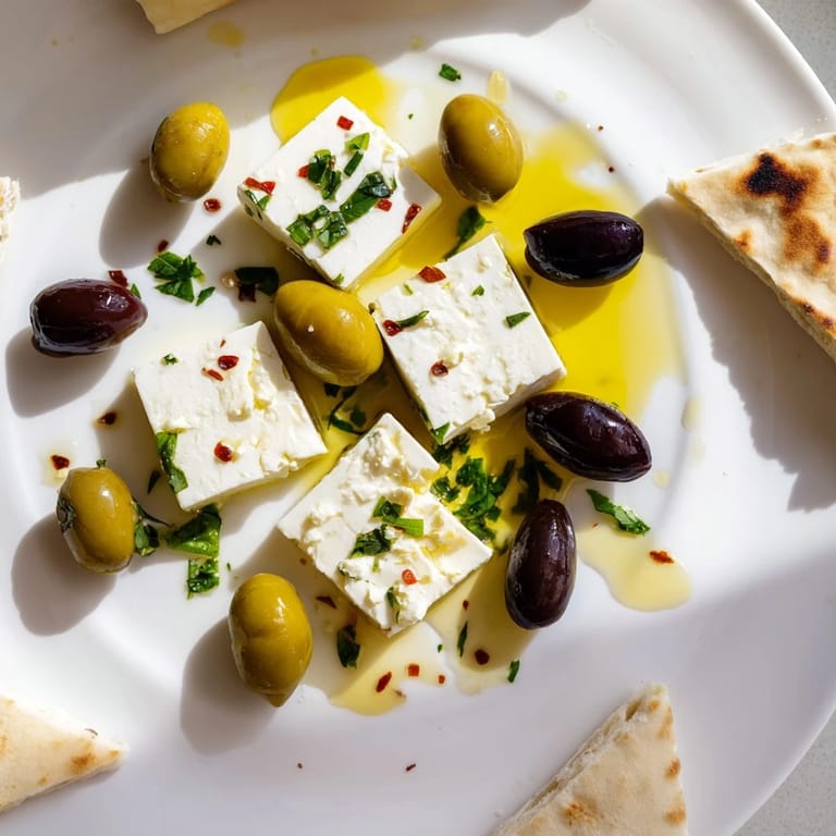 This inviting Turkish Olives & Cheese Board features a vegetarian feast of flavorful cheeses, olives, and honey.